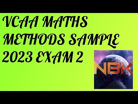 2023 VCE Sample Mathematical Methods Exam 2 Suggested Solutions