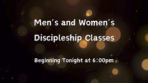We will begin our Men’s and Women’s discipleship classes tonight at 6:00pm. The ladies will be meeting in the Byrd Classroom and the men will be upstairs in the LEC in the youth room. If you did not sign up, please come and join us anyway! | Missionary Ridge Baptist Church | Facebook