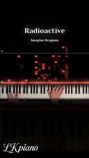 Imagine Dragons - Radioactive (PianoX Version) Tutorial 3