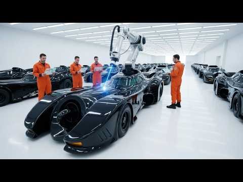 Inside the Batman Factory — Armor-Plating the $10 Million 1989 Batmobile (Full Process)