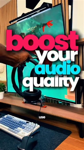 getpictips on Instagram: "How to boost Your audio quality #pctips #audio #sound #gaming #GamingSetup #windowtrick"