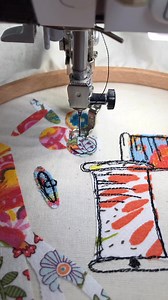 Appliqué and free motion what’s not to love! | Lizzy Curtis