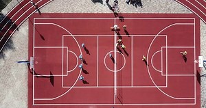 People Play Volleyball On Sport Playground Stock Footage Video (100% Royalty-free) 1016994106 | Shutterstock