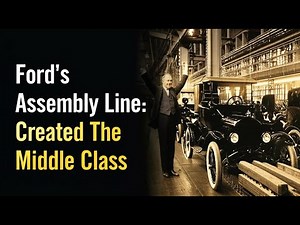Henry Ford and the Assembly Line - The Invention That Created the Middle Class