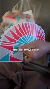 Slow cardistry or fast? #cardistry #magic