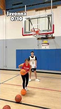 10 Shot Basketball Challenge! Sis vs Bro