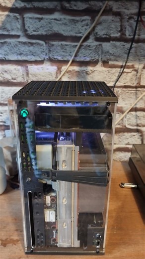 xbox series x case mod and leds mod