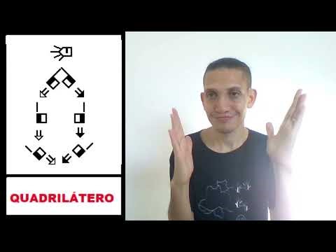 QUADRILATERAL - SIGN IN LIBRAS (Brazilian Sign Language)