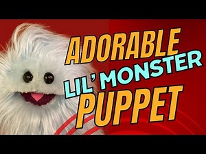 10 Step Beginner Lil' Monster Puppet Pattern - Full tutorial