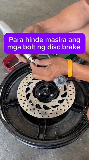 Para hinde masira ang mga bolt ng disc brake #vulcanizingmarunong #sniper155abs #vulcanizingtireman #vulcanizingjob #vulcanizare #VulcanizingShop #Vulcanizing #sniper | Master K