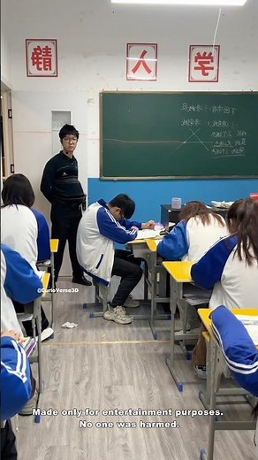 Whole Class Laughing After This Classroom Moment