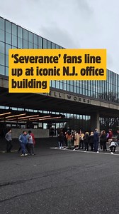 23K views · 28 reactions | Fans of @appletv show #Severance showed up at @bellworks Sunday, hoping their "outies" could snag #lumon selfies #nj #newjersey #bellworks | New Jersey 101.5 | Facebook