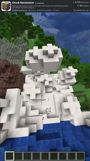 The Chunk Randomizer Mod #shorts