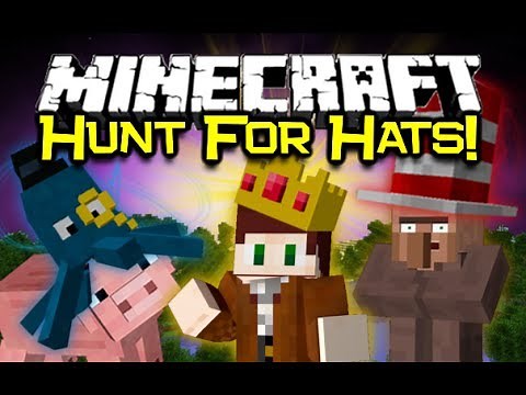 Minecraft COLLECTABLE HATS MOD Spotlight! - Hunt Mobs To Find Em All! (Minecraft Mod Showcase)