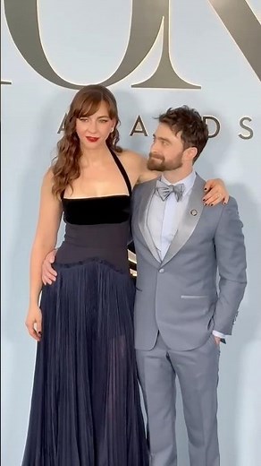 Daniel Radcliffe arrives on the red carpet at the 79th Annual Tony Awards in New York City