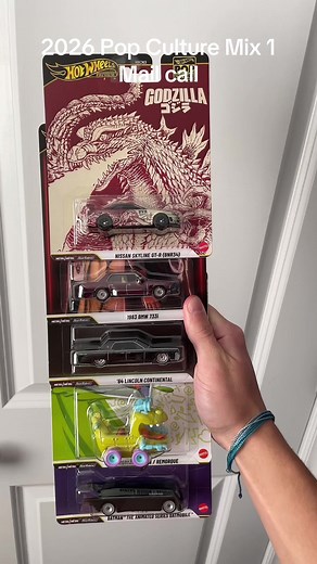 2026 Hot Wheels Pop Culture Mix: Iconic Cars Unveiled