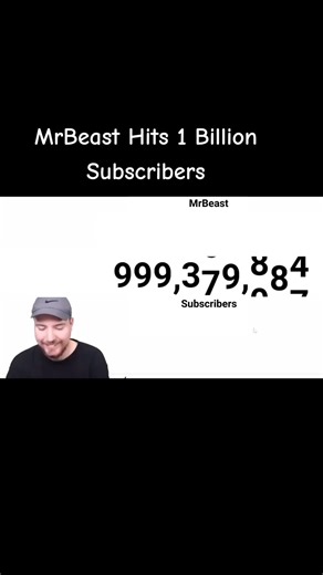 MrBeast Hits 1 Billion Subscribers Celebration