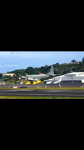 P-3C CUP Orion Portuguese Air Force Landing and Taxi 🎥 IslandAviation Terceira Azores | Asas dos Açores