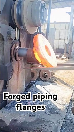 How Forged Flanges Are Made | Complete Manufacturing Process Explained for Oil & Gas Industry#api