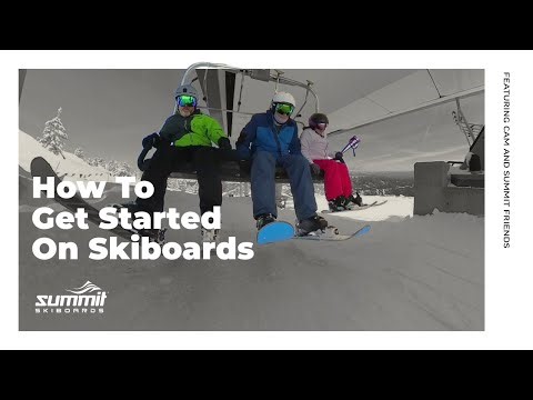 Skiboard Tips for Beginners! | Summit Skiboards