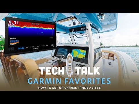 Tech Talk - How To Set Up A Pinned "Favorites" List On Your Garmin MFD