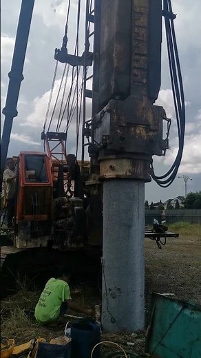 Piled Foundation = Pile Set-up Using Restriking Method