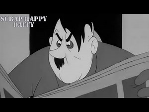 Scrap Happy Daffy 1943 Looney Tunes Daffy Duck World War II Propaganda Cartoon Short Film | Review