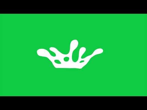 4K Ultra HD Liquid Splash on Green Screen