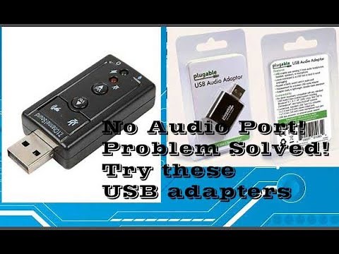 How to connect microphone/ speaker using Plugable USB Audio Adapter, review for gamers, updated!