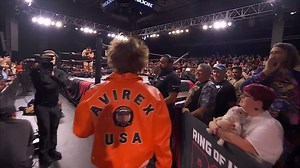 HOOK evens the odds, dragging Aaron Solo out with a choke all the way to the back! Watch #ROHDBD EXCLUSIVELY on WatchROH.com | Ring of Honor Wrestling