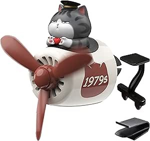 Fits For Tesla Model 3 Y S X Car air fresheners Scents diffuser Vent clips Perfume Air freshener DIY fragrance for Tesla Interior Accessories AC Vent freshener - Calico Cat