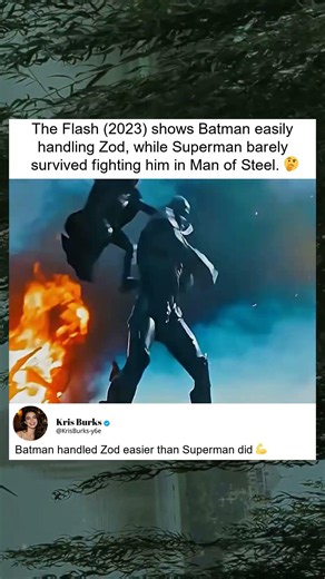 Batman Beats Zod Easily vs Superman