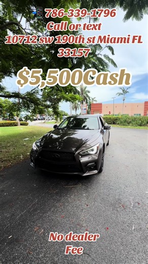 2016 Infiniti Q50 150k miles 3.7 motor#infinite #usedcars #goodeals #Miamicars #cashdeals