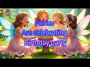"Fairies Celebrate a Magical Birthday Party!"