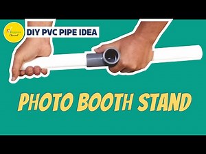 IDE KREATIF | PHOTO BOOTH STAND | DIY PVC PIPE IDEA