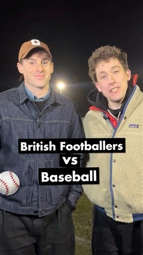 What do British Footballers know about Baseball!?