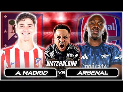 Atlético Madrid 1-1 Arsenal LIVE UEFA Champions League Semi-Final 1st Leg Watchalong W/ Troopz