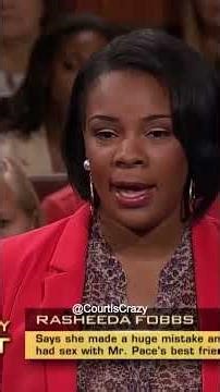 She had an affair with her boyfriend's roommate