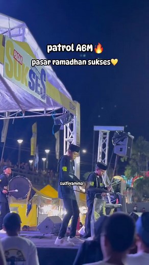 Energetic Drum Performance at Ramadan Festival