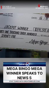152K views · 1.6K reactions | Mega Bingo Mega Winner Speaks to News 5 | News 5 Live | Facebook