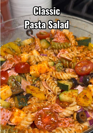 Classic Summer Pasta Salad Recipe