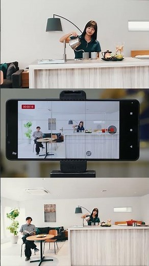 Step into the story with Auto Framing on #Xperia1VII #Shorts 🍵