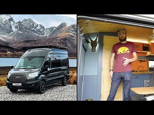 Detailed tour of INSANE ADVENTURE VAN w/ many PREVIOUSLY UNSEEN FEATURES & TECH inc RECYCLING SHOWER