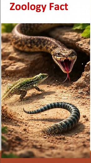 Forest Lizards Can Drop Their Tails 🦎| Zoology Fact