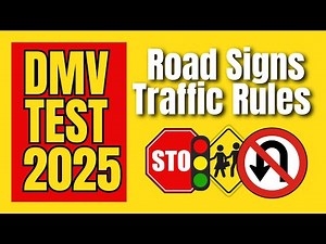 Road Signs Test: DMV Practice 2025