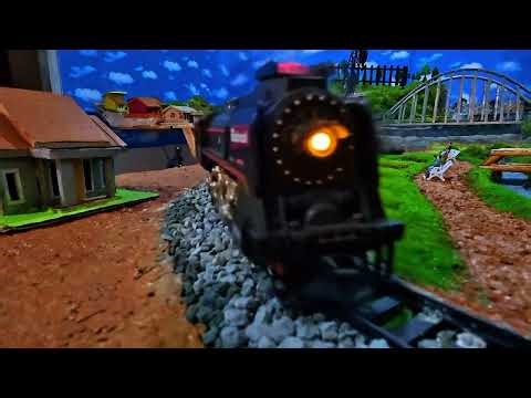 Sensasi Uap Asli di Miniatur Kereta Uap Klasik