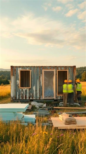 Luxury Shipping Container Home Build🏗️🏡🔥 | Full Construction Process