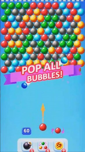 💜Bubble Shooter Level 225-228 Gameplay 🎯Easy Win Strategy|Android Bubble Shooter Game|Bubble Shooter