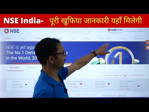 NSE India Analysis को बिस्तार से | Stocks, Indices, Sector, Market Reports | NSE Explain By STL.