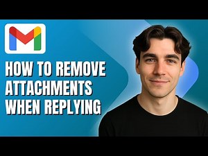 How to Remove Attachments When Replying on Gmail on PC (Tutorial 2025)